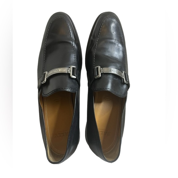 Bally Switzerland Lebel Horse Bit Loafers Mens  Size US 10.5D